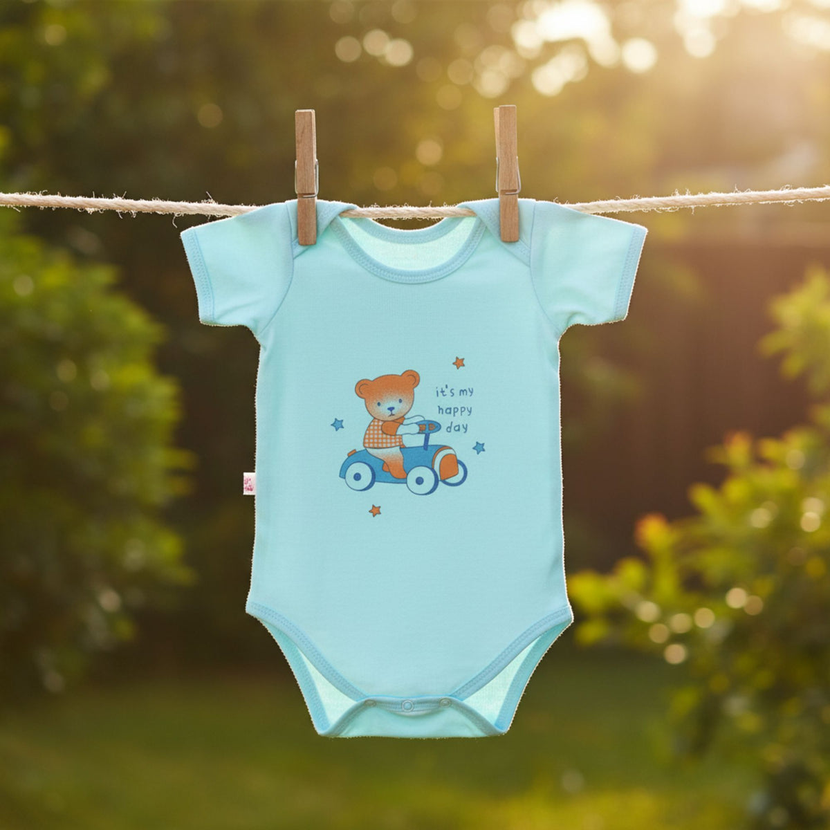 Cotton Baby Romper Bodysuits – Pack of 2 or 3 — product view