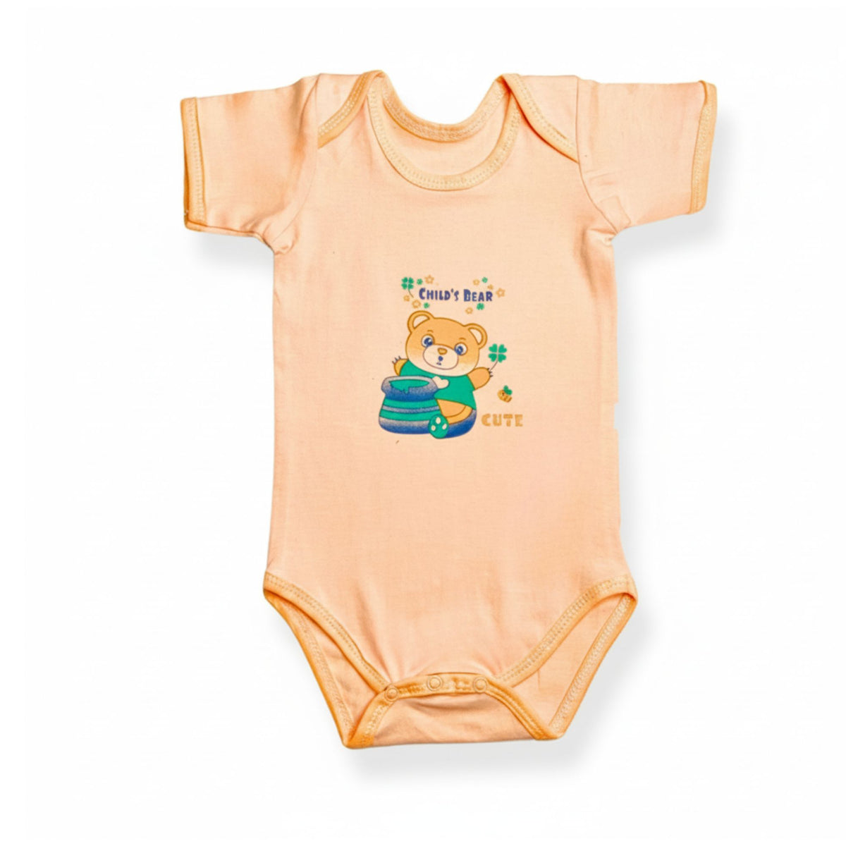 Cotton Baby Romper Bodysuits – Pack of 2 or 3 — product view