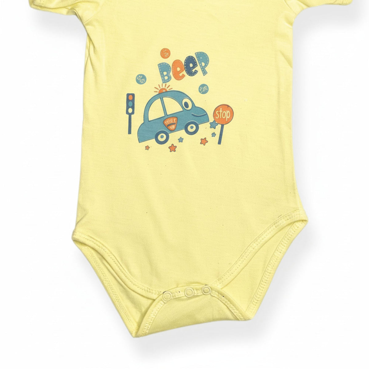 Cotton Baby Romper Bodysuits – Pack of 2 or 3 — product view