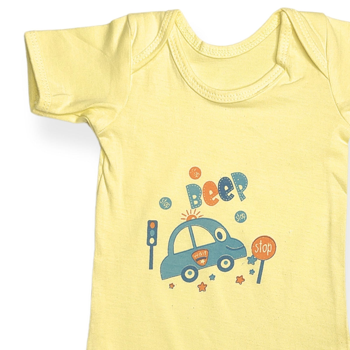 Cotton Baby Romper Bodysuits – Pack of 2 or 3 — product view