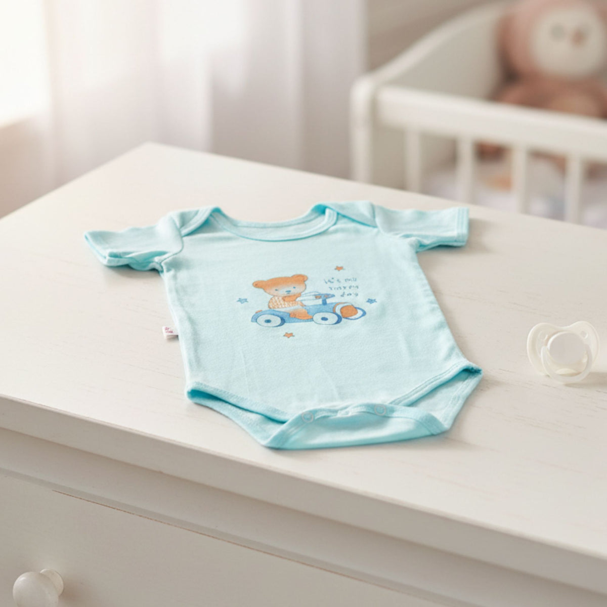 Cotton Baby Romper Bodysuits – Pack of 2 or 3 — product view