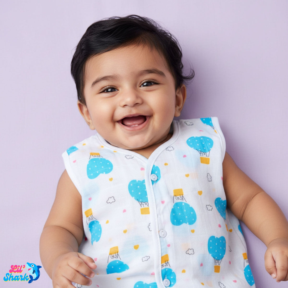 White Muslin Jhablas – Dori, Front-Open & Mixed Packs — product view