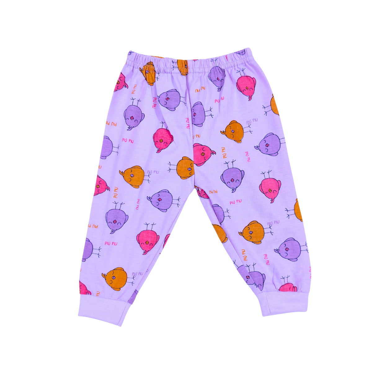 3-Piece Cotton Newborn Set – Jhabla, Pyjama & Cap — product view
