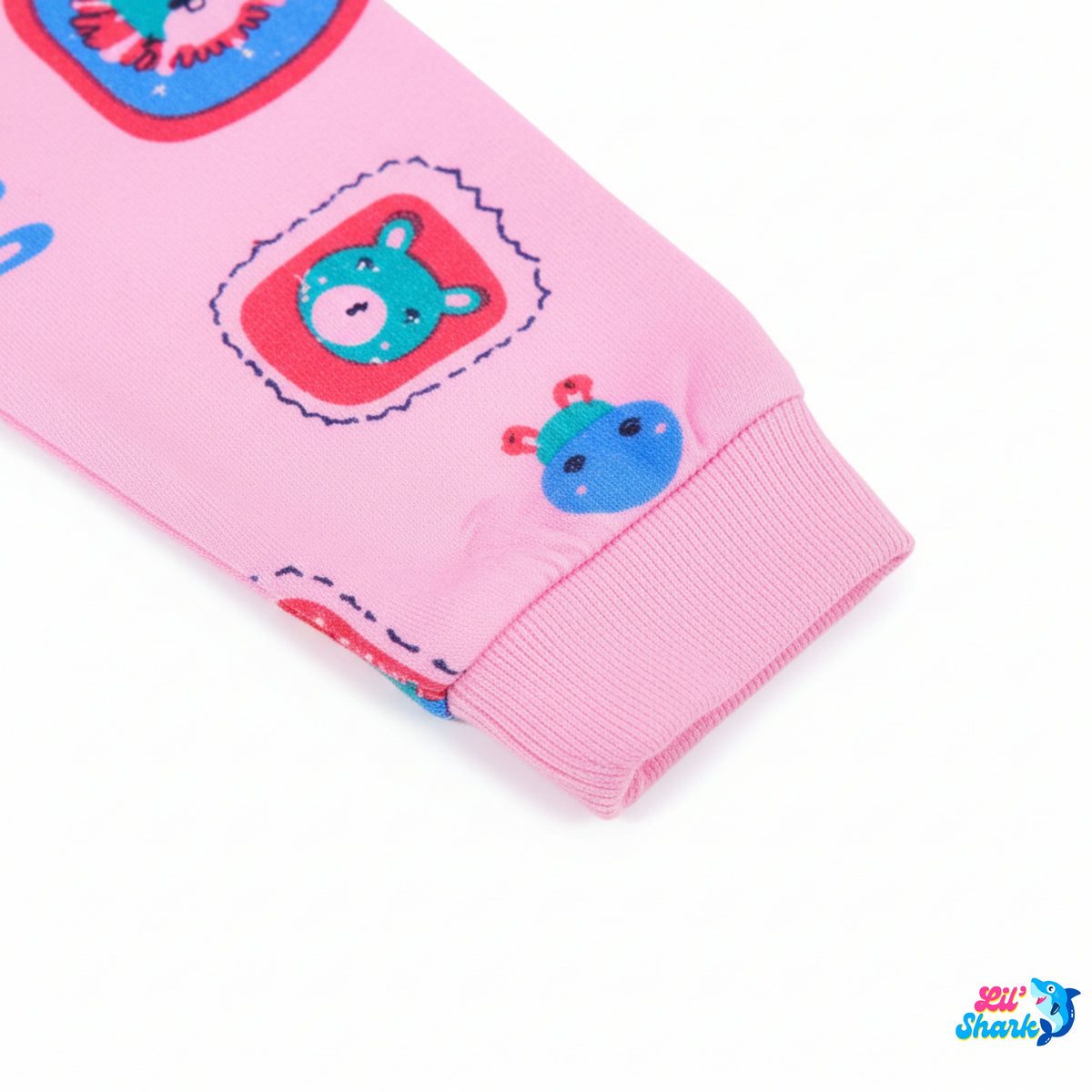 3-Piece Cotton Newborn Set – Jhabla, Pyjama & Cap — product view
